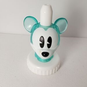 Good 2 Grow Juice Topper Disney Mickey Mouse Blue Translucent Rare HTF